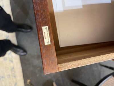 Lot 525 - A Victorian teak and brass-bound campaign chest