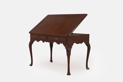 Lot 536 - A George II-style walnut architect's table