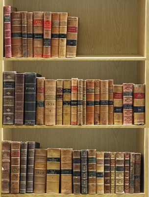 Lot 146 - BINDING: A large quantity, including: Muther: History of modern painting. 3 vols. 1895-96.