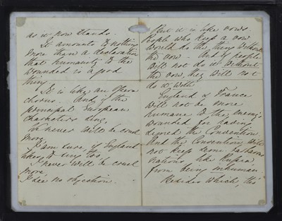 Lot 99 - Florence NIGHTINGALE - Autograph Letter Signed.