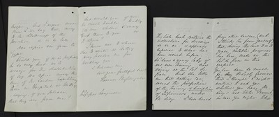 Lot 101 - Florence NIGHTINGALE - Autograph Letter Signed.