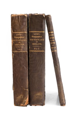 Lot 193 - Lewis's Topographical Dictionary of Ireland, in 3 Vols.