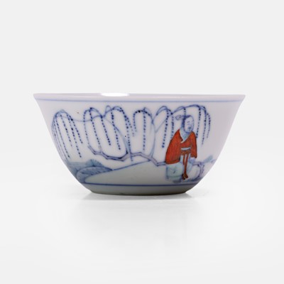 Lot 106 - A Chinese doucai tea bowl