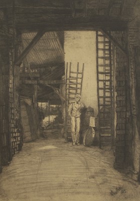 Lot 87 - James Abbot McNeill Whistler (American, 1834-1903)