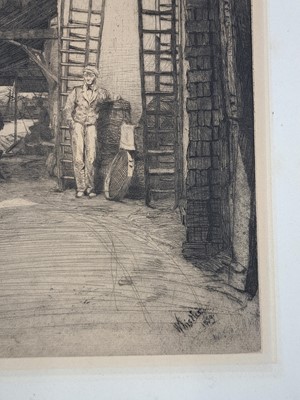 Lot 87 - James Abbot McNeill Whistler (American, 1834-1903)