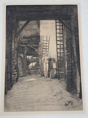 Lot 87 - James Abbot McNeill Whistler (American, 1834-1903)