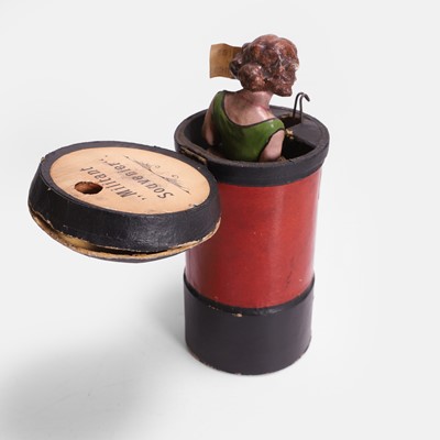 Lot 261 - A rare suffragette letter-box money box