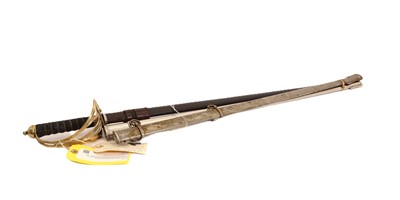 Lot 411 - A George V officer's sword