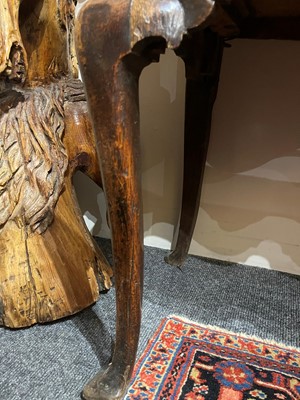 Lot 195 - A George II oak dresser