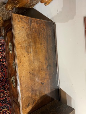 Lot 195 - A George II oak dresser