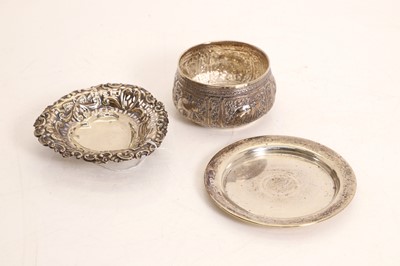 Lot 7 - A group of three silver dishes