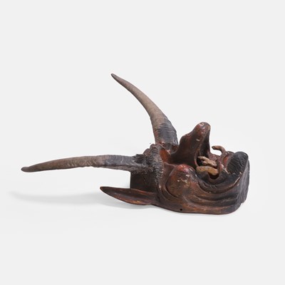 Lot 35 - A Mexican Guanajuato Diablo mask