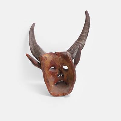 Lot 35 - A Mexican Guanajuato Diablo mask