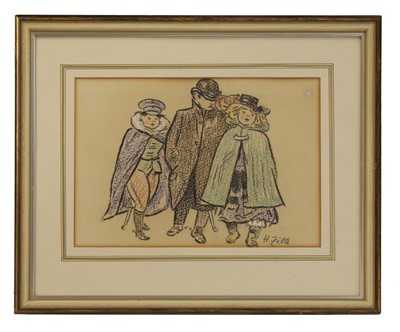 Lot 312 - Heinrich Zille (German, 1858-1929)