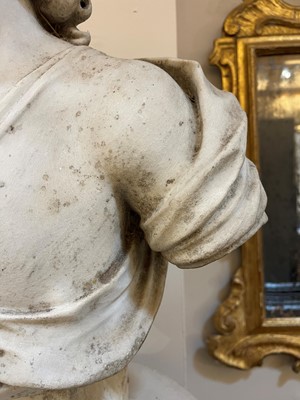 Lot 40 - A marble bust of Apollo