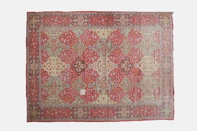 Lot 165 - A very large Safavid wool carpet