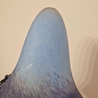 Lot 112 - A Le Verre Français glass lamp