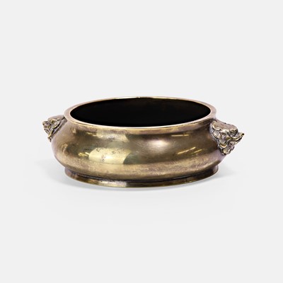 Lot 141 - A Chinese gilt-bronze incense burner