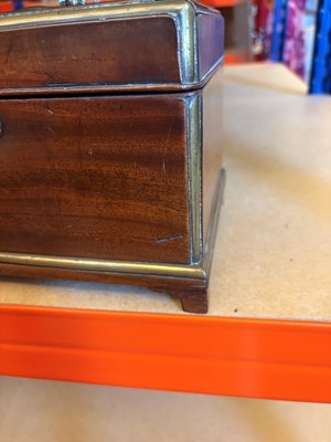 Lot 310 - A George II mahogany tea chest