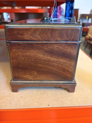 Lot 310 - A George II mahogany tea chest