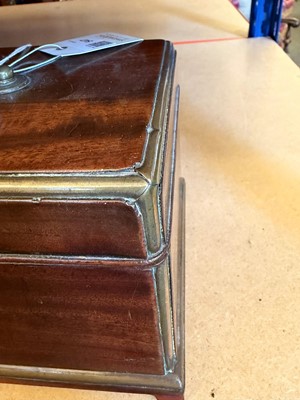 Lot 310 - A George II mahogany tea chest