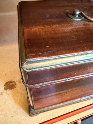 Lot 310 - A George II mahogany tea chest