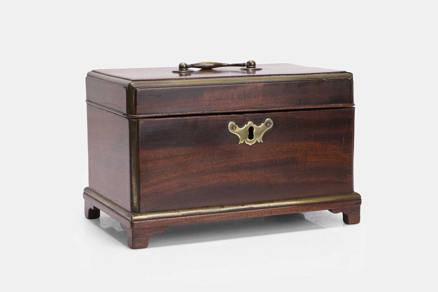 Lot 310 - A George II mahogany tea chest