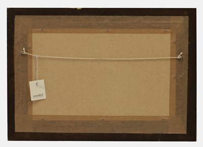 Lot 303 - A Hindustani single line of 'nasta’liq' poetry in sepia ink