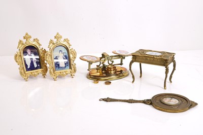 Lot 334 - A pair of letter scales