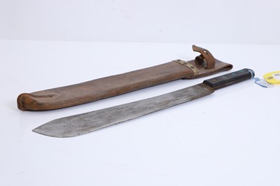 Lot 387 - A British Army machete