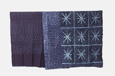 Lot 294 - Three Yoruba adire eleso cloths
