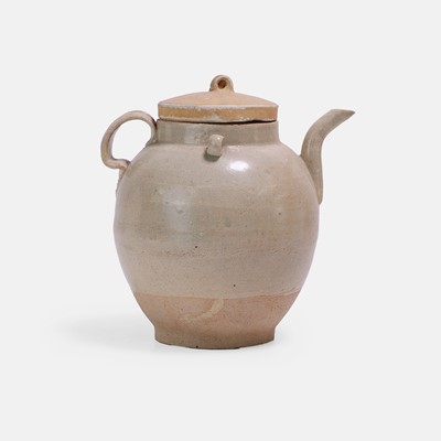 Lot 6 - A Chinese stoneware ewer