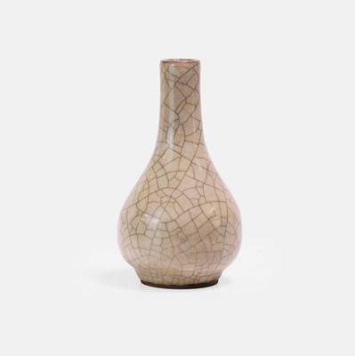 Lot 85 - A Chinese Ge-type bottle vase
