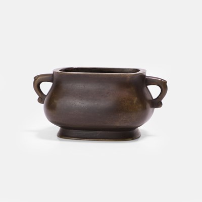 Lot 142 - A Chinese bronze incense burner