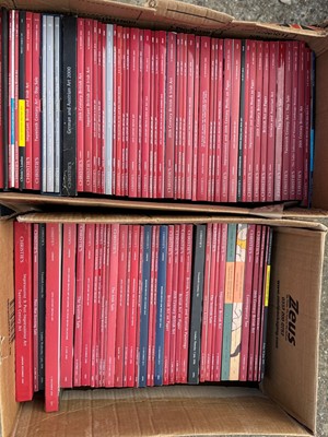 Lot 314 - A collection of Christies catalogues