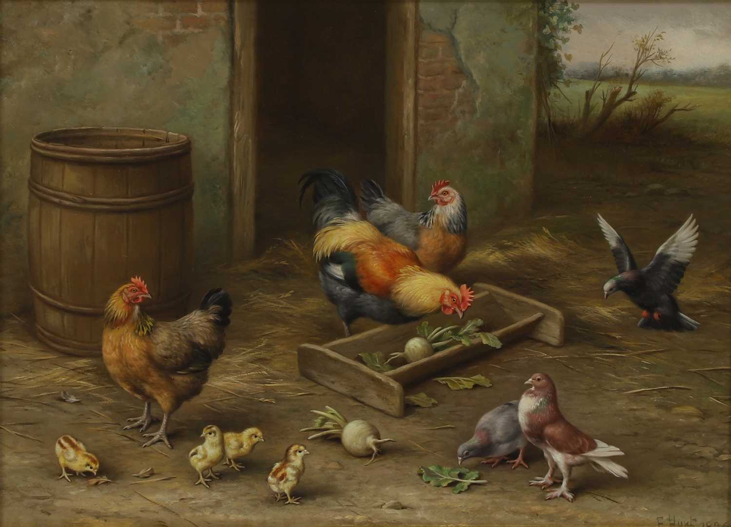 Lot 330 - Edgar Hunt (British, 1876-1955)