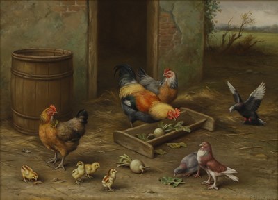 Lot 330 - Edgar Hunt (British, 1876-1955)