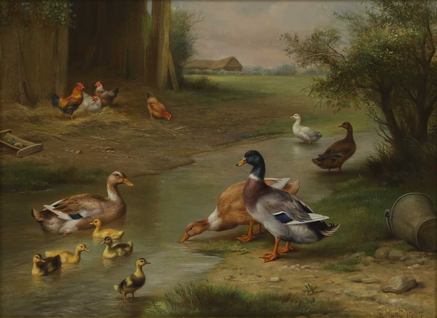 Lot 327 - Edgar Hunt (British, 1876-1955)