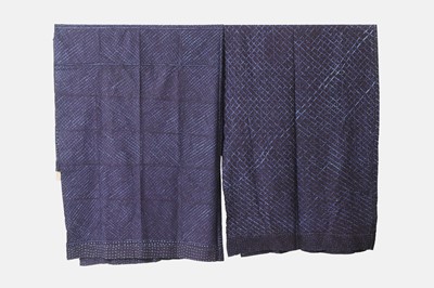 Lot 301 - Two Yoruba adire alabere cloths