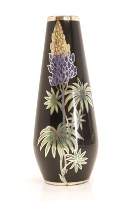 Lot 145 - A silver-mounted Tirschenreuth porcelain vase
