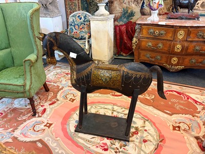 Lot 137 - An iron Hispano-Moresque horse