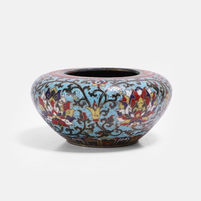 Lot 159 - A Chinese cloisonné incense burner