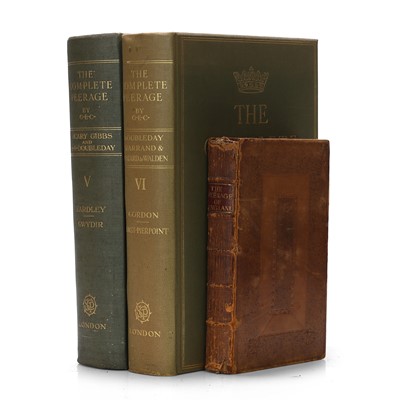 Lot 266 - Heraldry: [Collins, Arthur]: The peerage of England