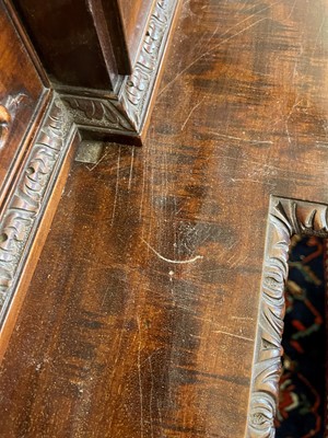 Lot 61 - A George III-style mahogany bookcase
