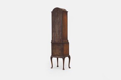 Lot 18 - A Queen Anne-style walnut cabinet