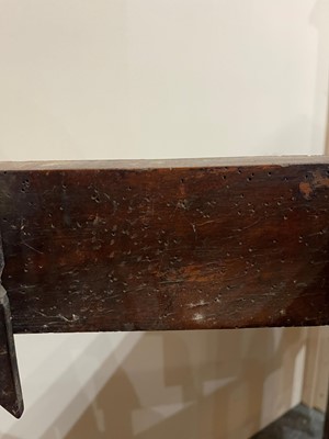 Lot 13 - A George III mahogany card table