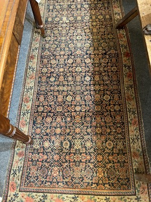 Lot 15 - A Persian Feraghan wool runner
