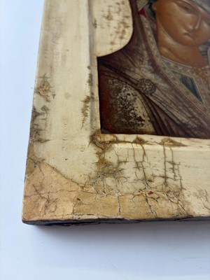 Lot 184 - An icon of the Virgin of Kazan