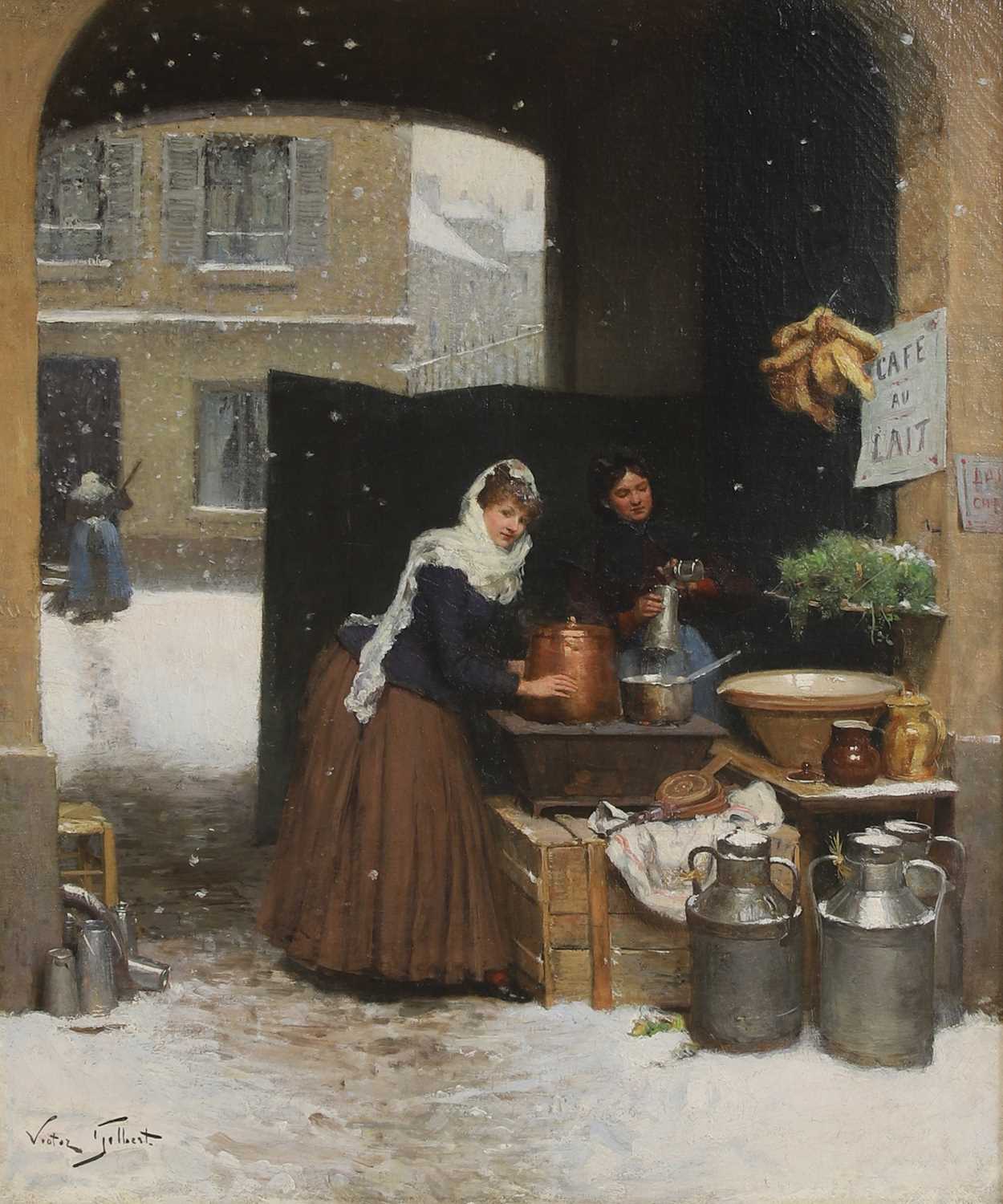Lot 162 - Victor Gabriel Gilbert (French, 1847-1935)
