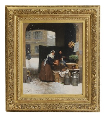 Lot 162 - Victor Gabriel Gilbert (French, 1847-1935)